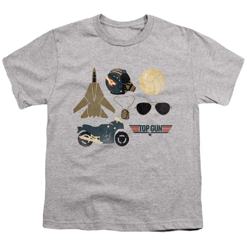 Hot Deal Top Gun Kids T-Shirt Maverick Items Heather Tee