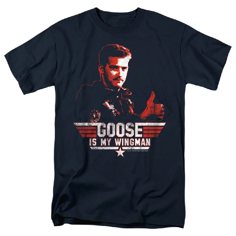 Unbeatable Prices Top Gun T-Shirt Goose is My Wingman Navy Tee