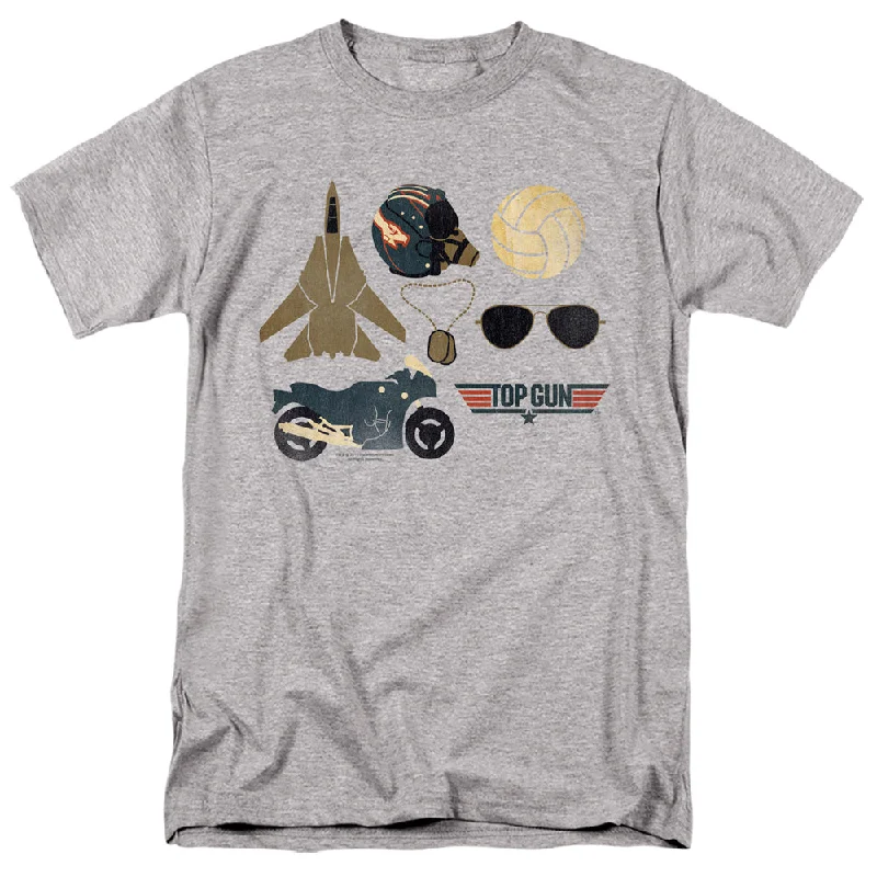 Mega Sale Top Gun T-Shirt Maverick Items Heather Tee