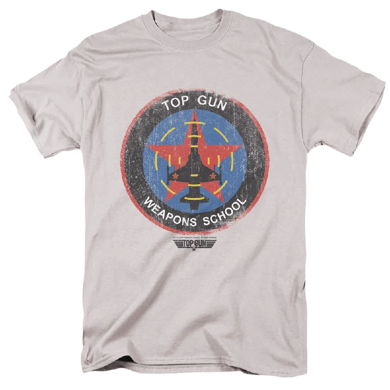 Sale Event Top Gun T-Shirt Weapons School Silver Tee