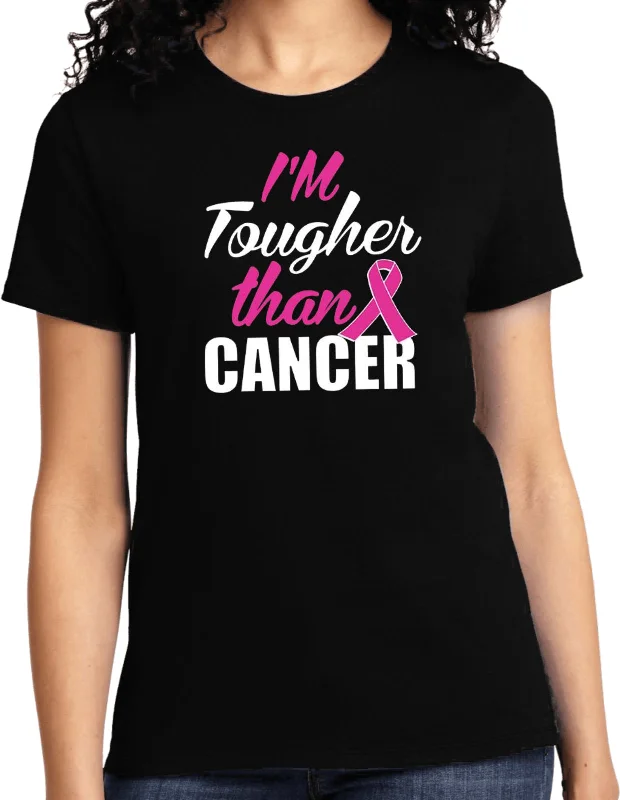 Exclusive Access Tougher Than Breast Cancer Ladies T-shirt