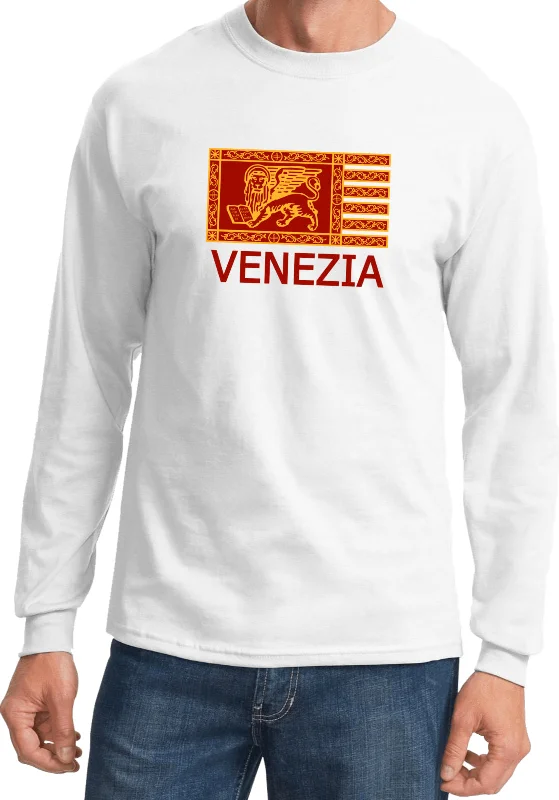 Sneak Peek Sale Venezia Flag Long Sleeve Shirt