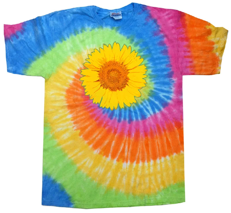 Deal Alert Adult Sunflower Tie Dye Tee - Eternity