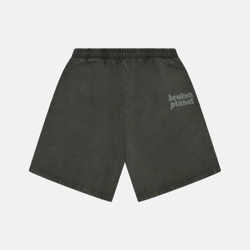 Inventory Reduction Broken Planet Basic Shorts - Washed Soot Black